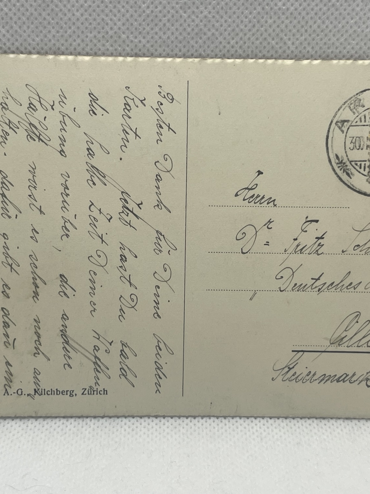 AK Schweiz Arosa 1916