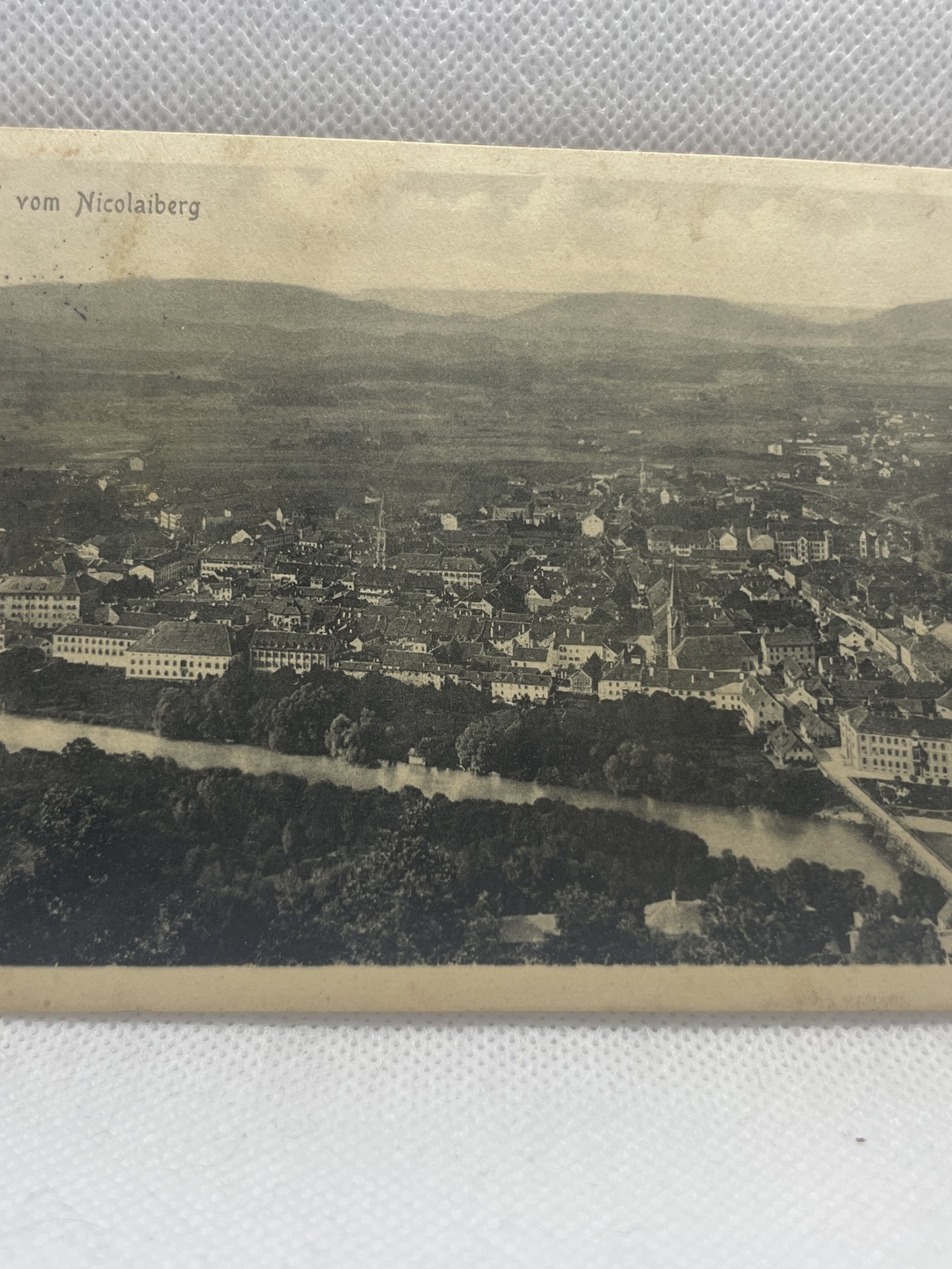 AK Cilli vom Nicolaiberg 1913 (Slowenien, Celje)