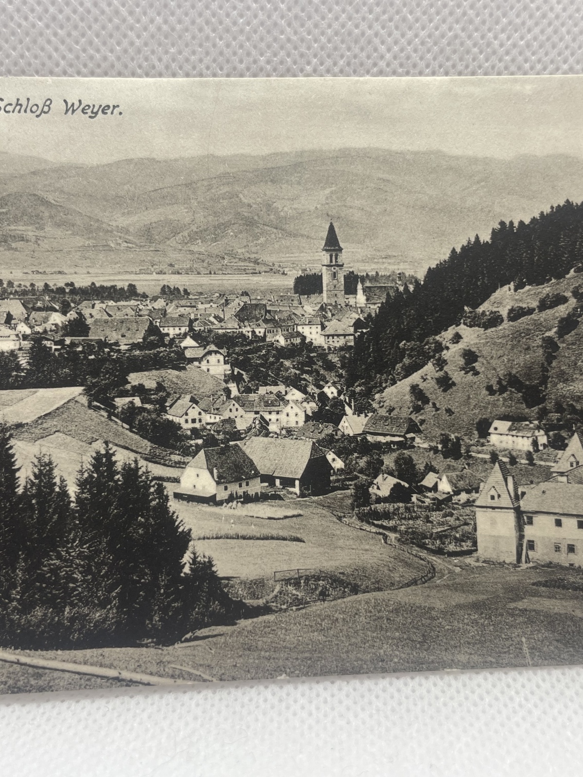 AK Judenburg mit Schloß Weyer 1918