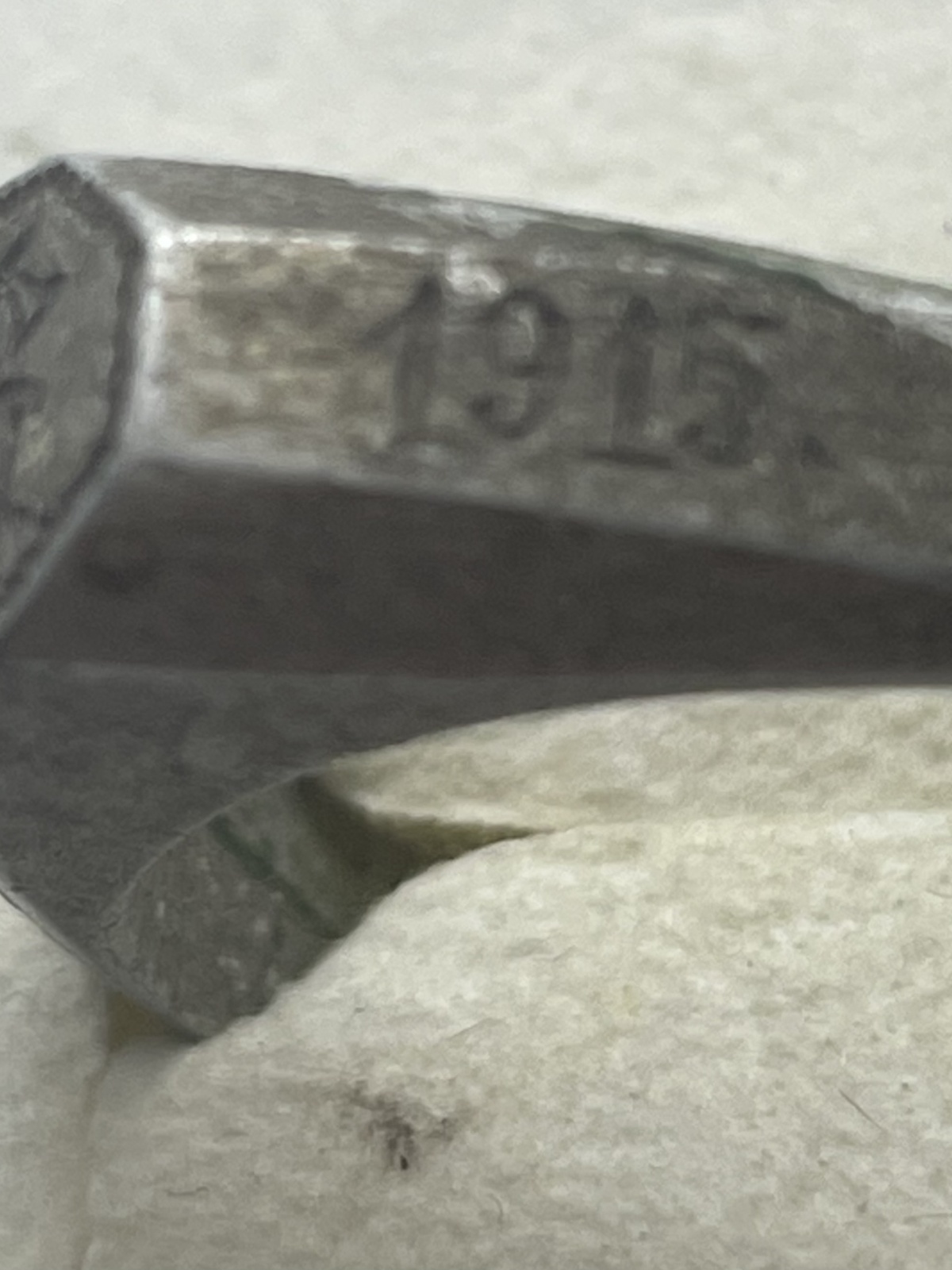Patriotischer Ring 1914-1915