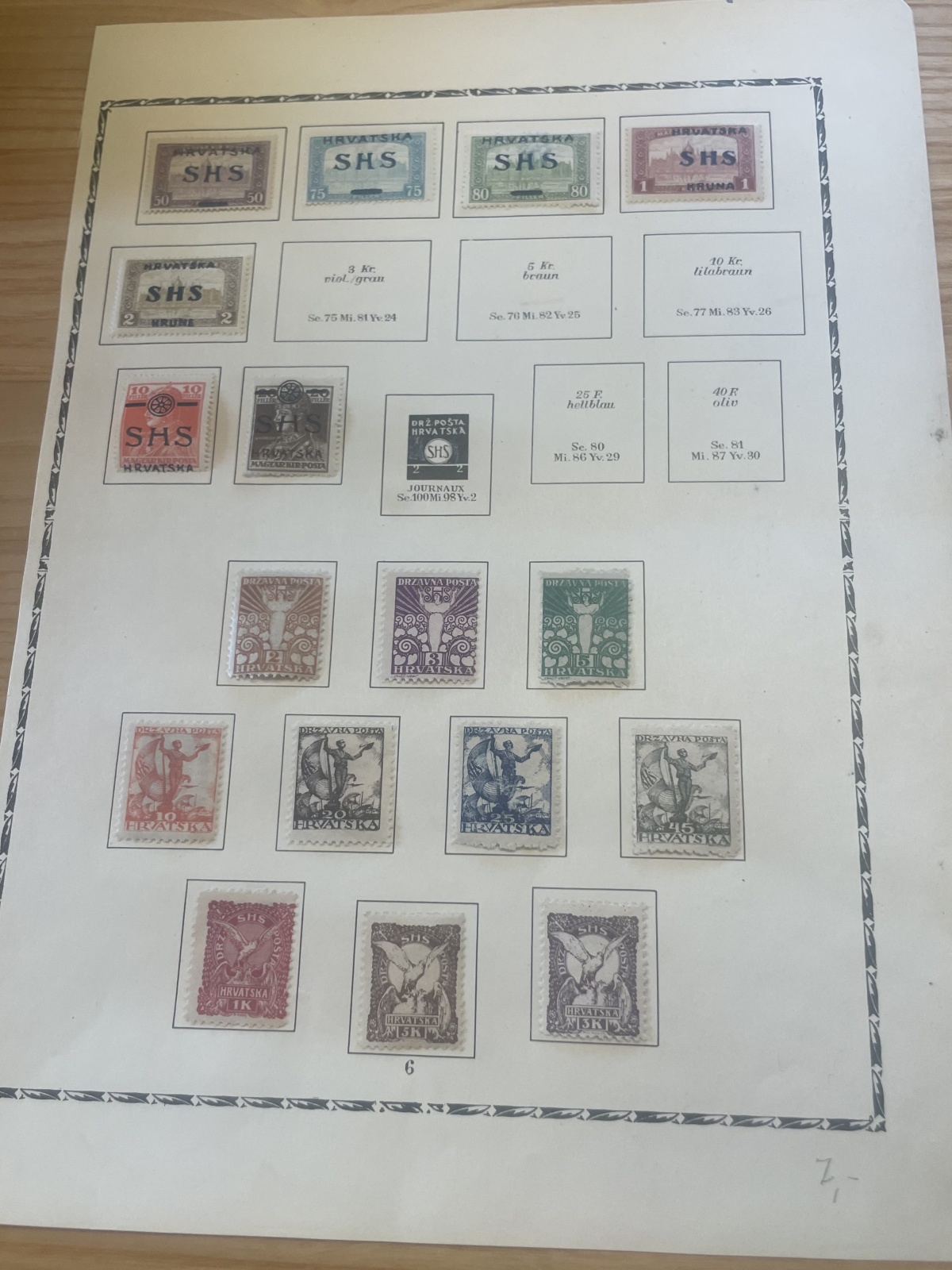 Jugoslawische Briefmarken