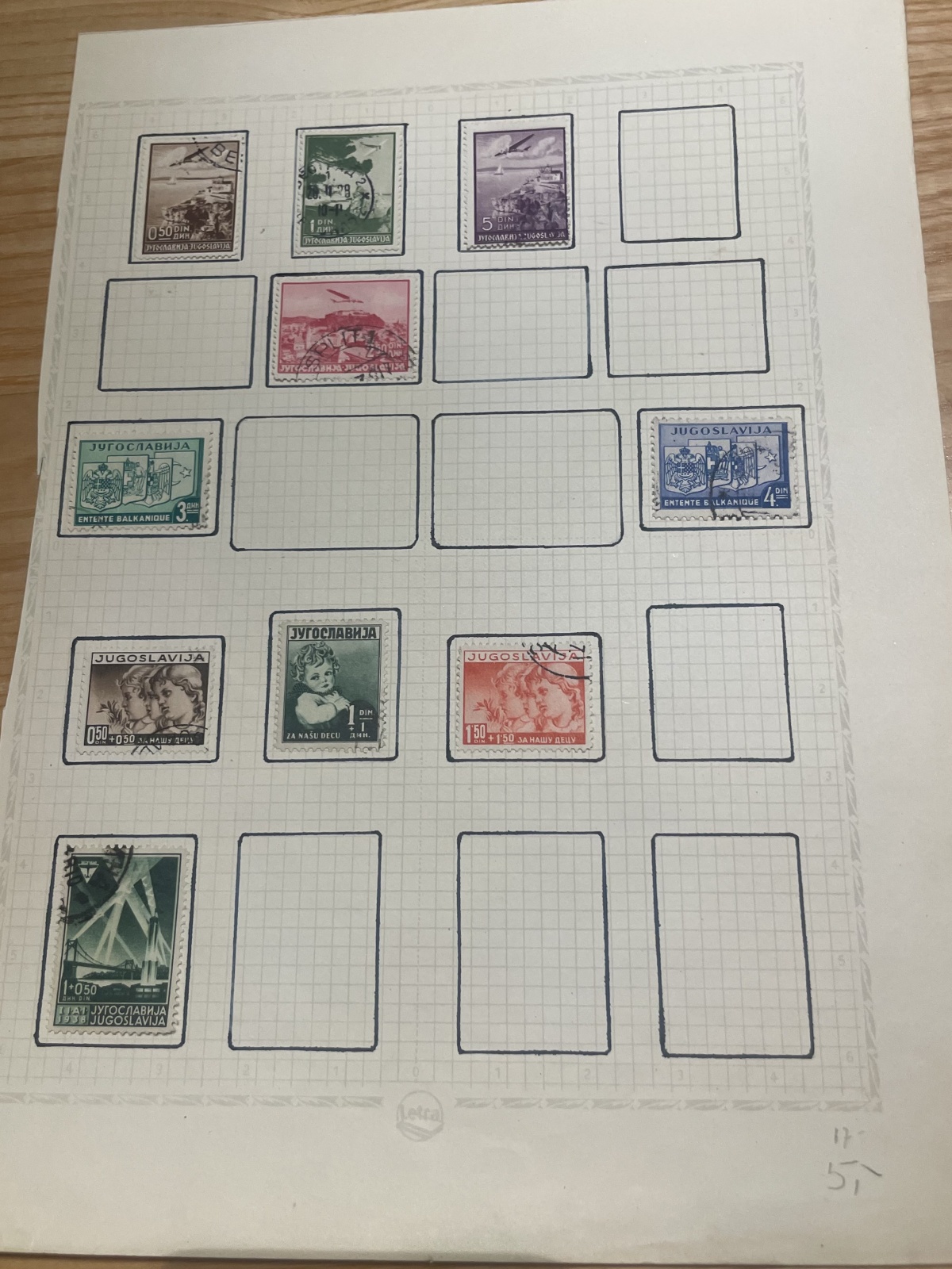 Jugoslawische Briefmarken