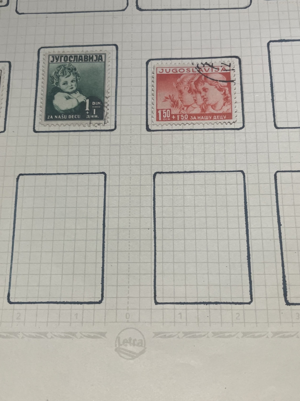 Jugoslawische Briefmarken