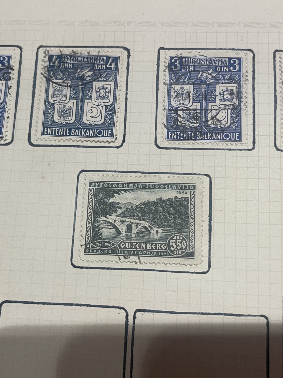 Jugoslawische Briefmarken