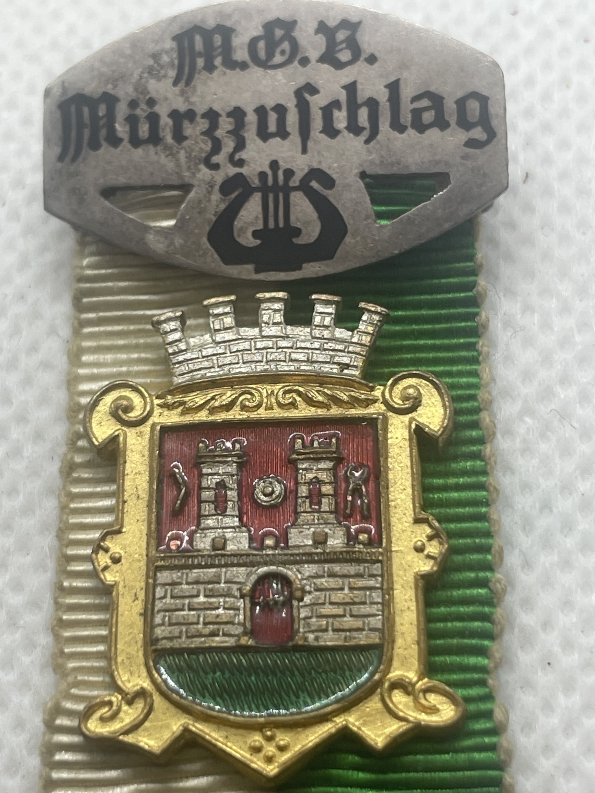 Musiker-Abzeichen Mürzzuschlag von 1880