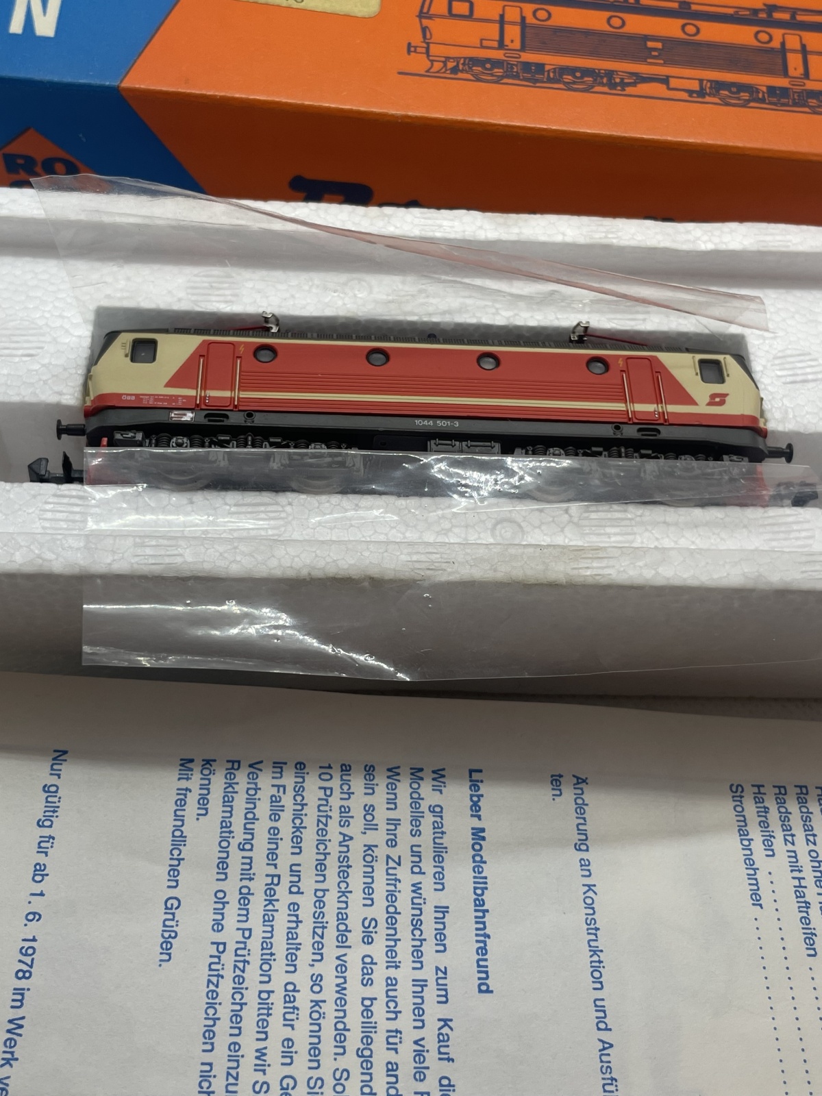 E-Lokomotive BR 1044-27, Roco N, 23239