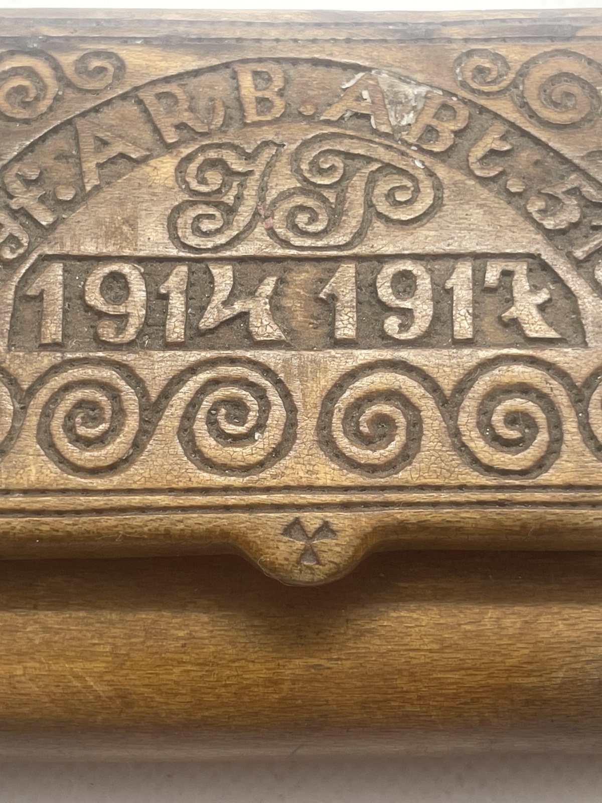 Tabakdose aus dem 1.Weltkrieg - Kgf.ARB.ARt.510 - 1914 1917