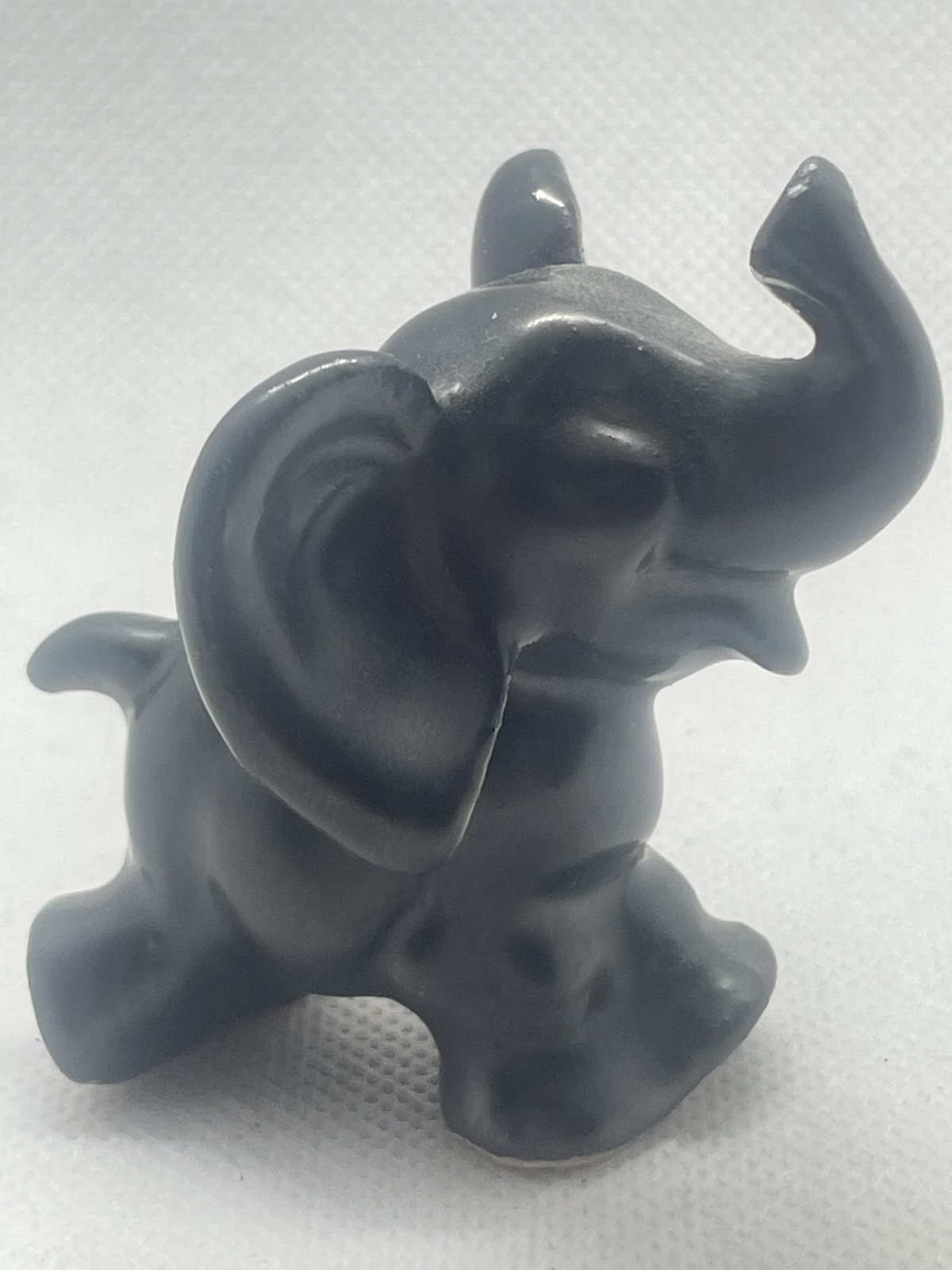 Seltene Mürztaler Keramik - Elefant schwarz