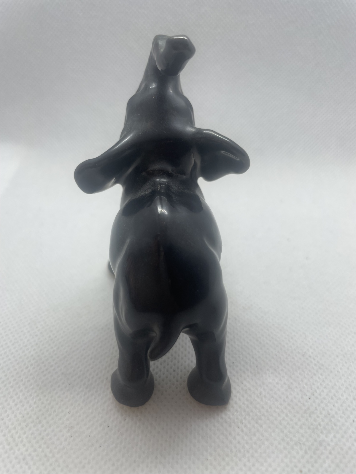 Seltene Mürztaler Keramik - Elefant schwarz