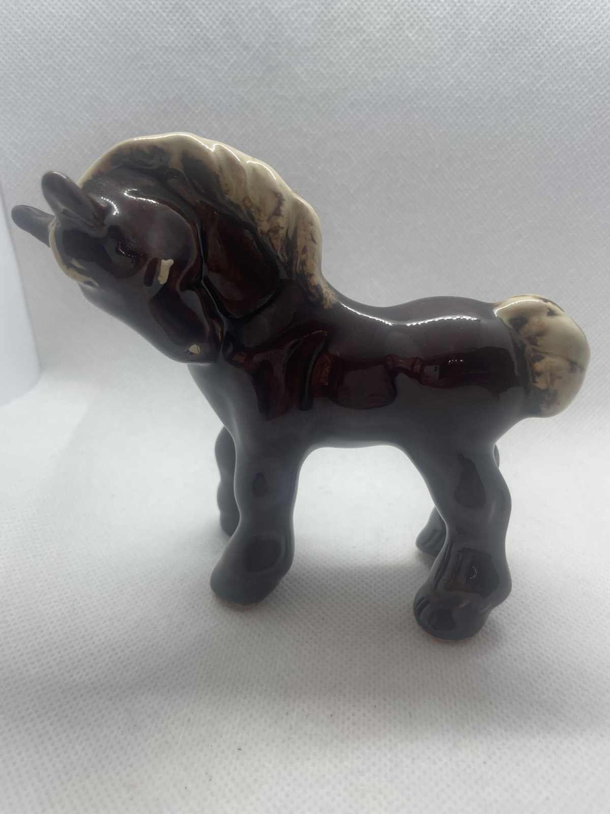 Seltene Mürztaler Keramik - Pferd groß