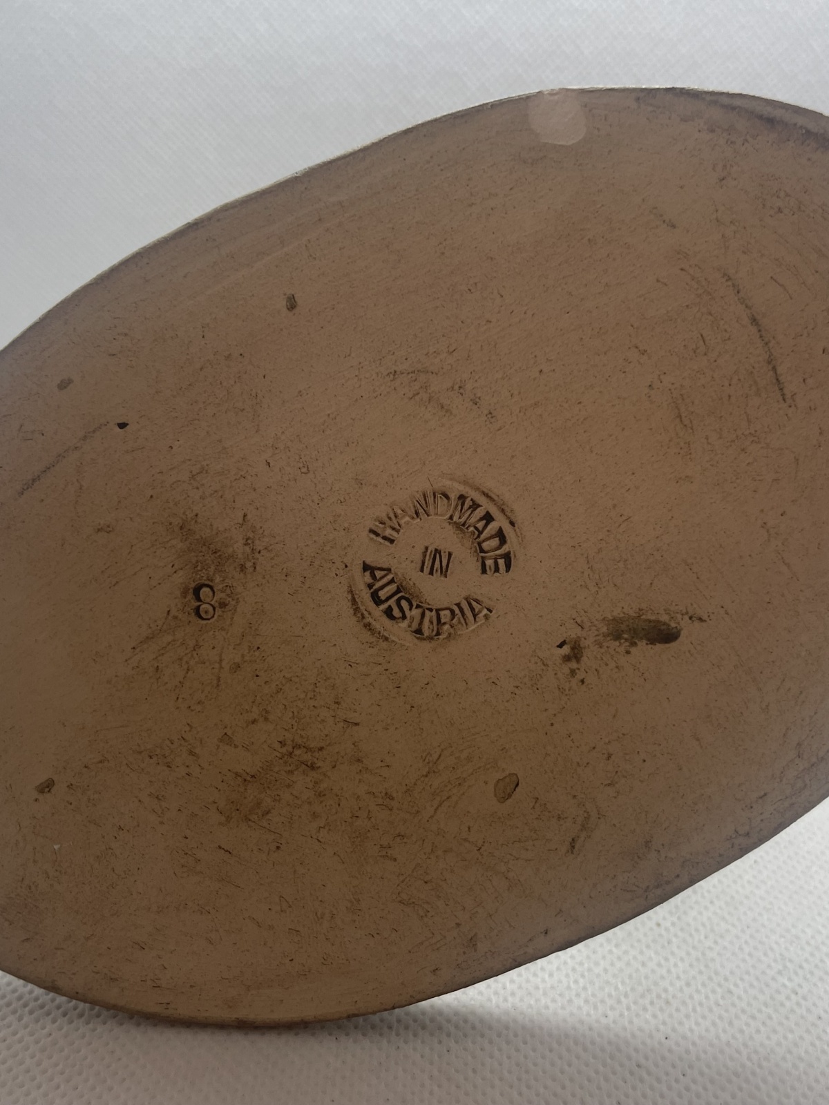 Seltene Mürztaler Keramik - Pferd groß am Sockel