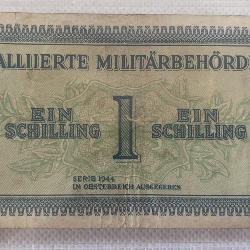 Ein Schilling Serie 1944 Alliierte Militärbehörde