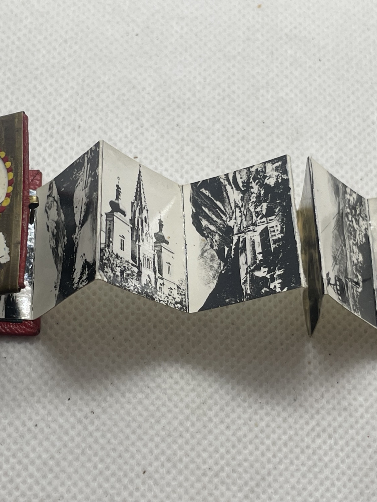 Antikes Religiöses Mariazell Buch Mitbringsel Anhänger mit Bildern