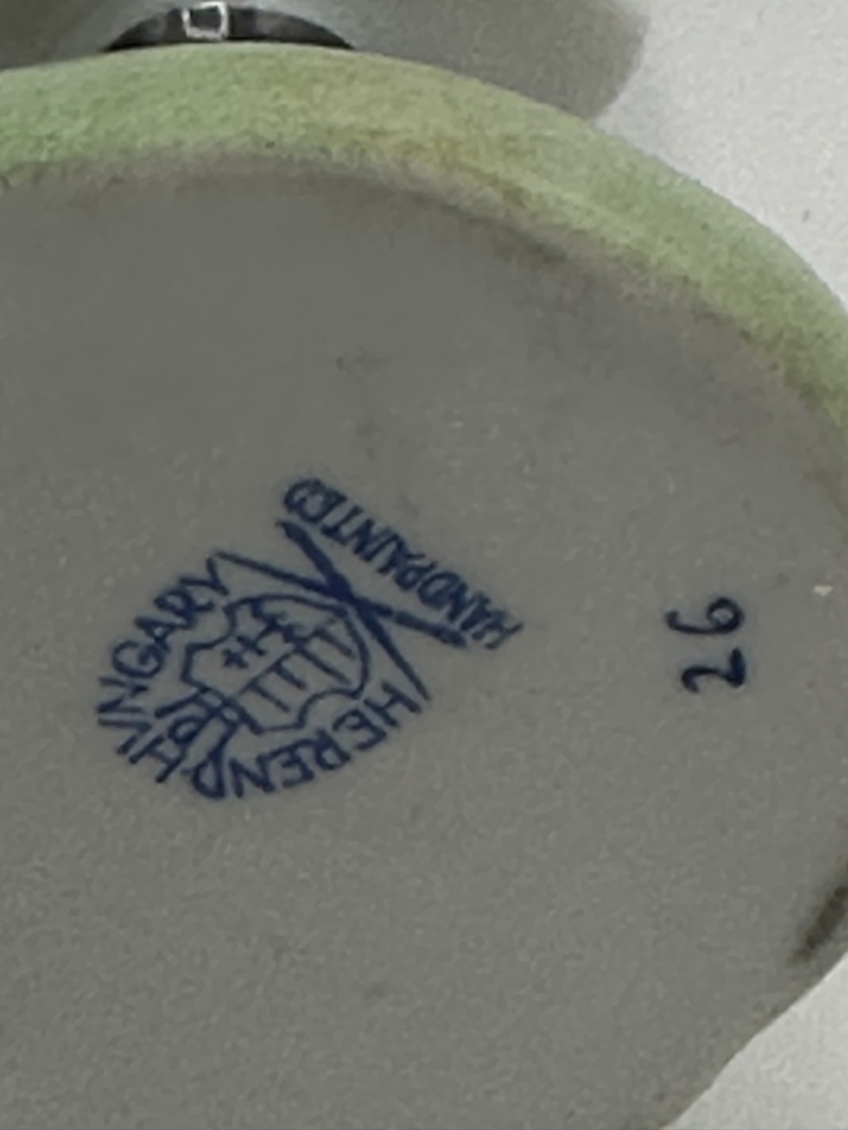 Herend Bauer mit Axt