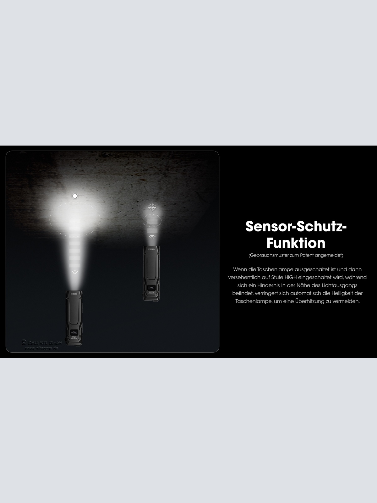 Taschenlampe Nitecore EDC 23 2500 Lumen