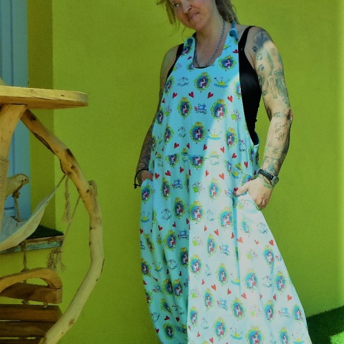 Zwergenschön Overall, Jumper Jumpsuite Milli in türkis Einheitsgröße