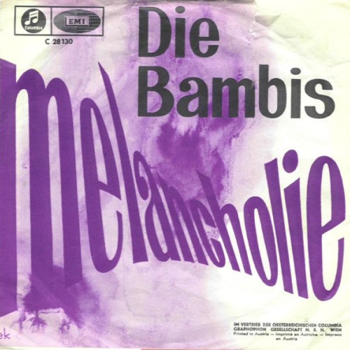 SINGLE / Die Bambis ‎– Melancholie / Mini-Kini Baby