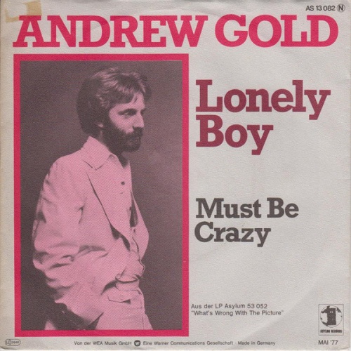 SINGLE / Andrew Gold ‎– Lonely Boy