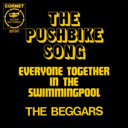SINGLE / The Beggars (2) ‎– The Pushbike Song