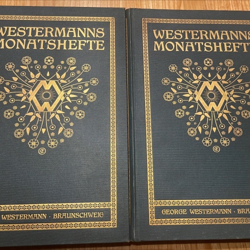 Westermanns Monatshefte 1911, 1. und 3. Teil