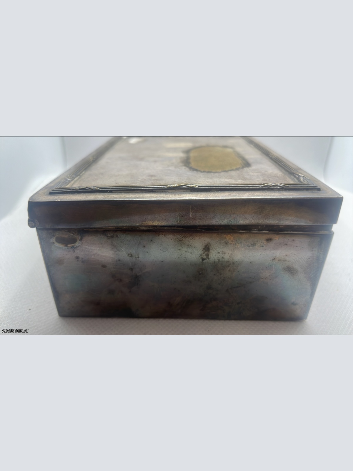 Alte Tabak- Zigarettendose 2.Hälfte 19.Jhd.