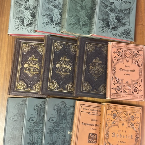 Antike Bücher Konvolut um 1900 (Peter Rosegger etc.)