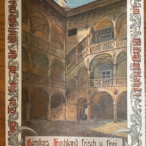 AK Zehntes Kärntner Sängerbundesfest 1914