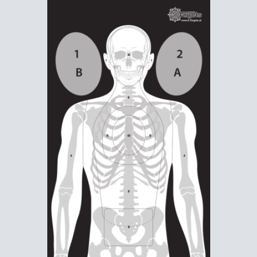 Papierzielscheibe Tactical Target 20 Stk