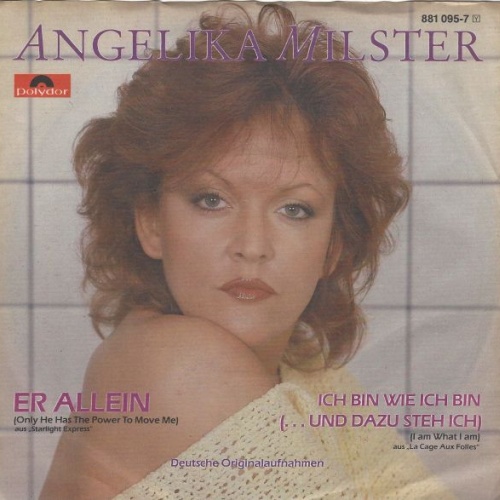 Vinyl / Angelika Milster - Er Allein