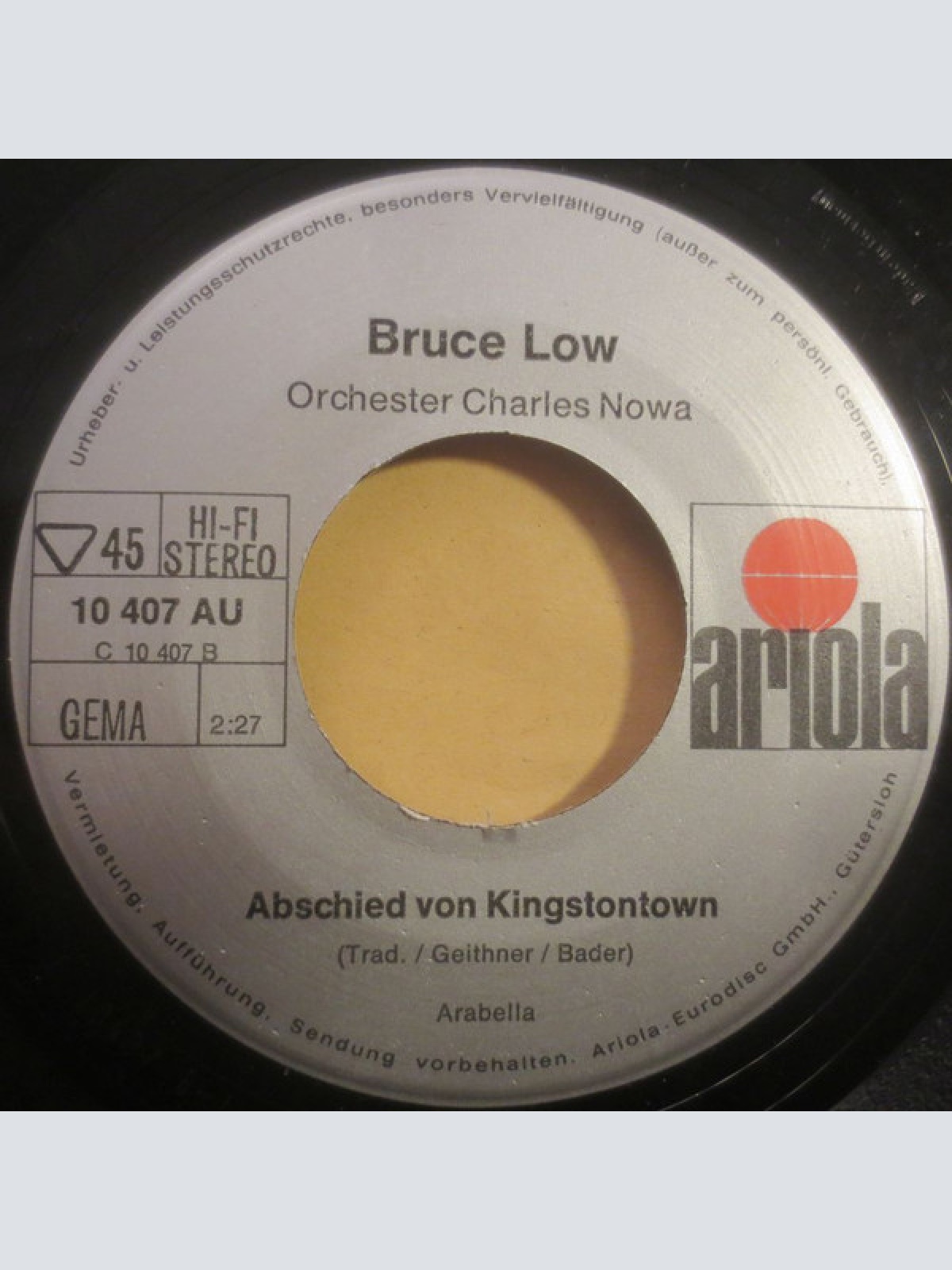 Vinyl / Bruce Low - Noah