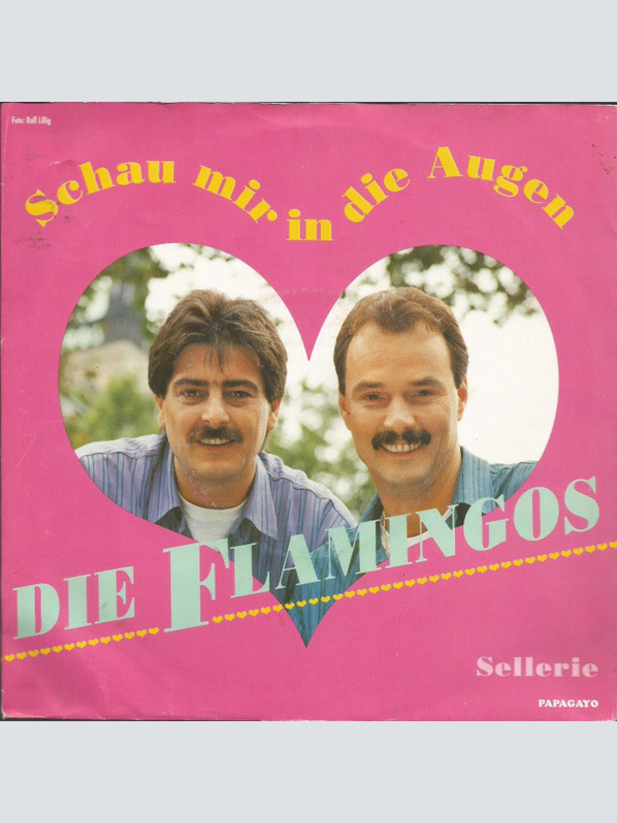 Vinyl / Die Flamingos (2) - Schau Mir In Die Augen / Sellerie