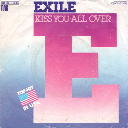 Vinyl / Exile (7) - Kiss You All Over