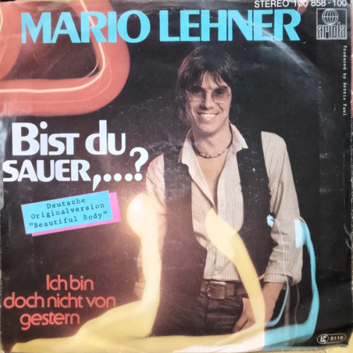 Vinyl / Mario Lehner - Bist Du Sauer,...?