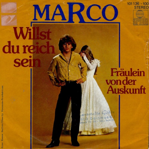 Vinyl / Marco* - Willst Du Reich Sein