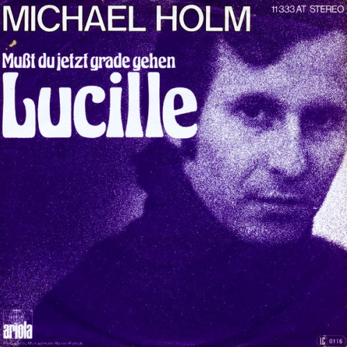 Vinyl / Michael Holm - Mußt Du Jetzt Grade Gehen Lucille