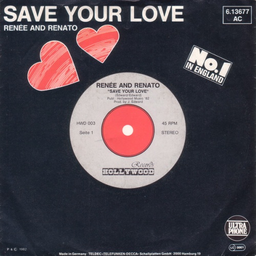 Vinyl / Renée And Renato* - Save Your Love