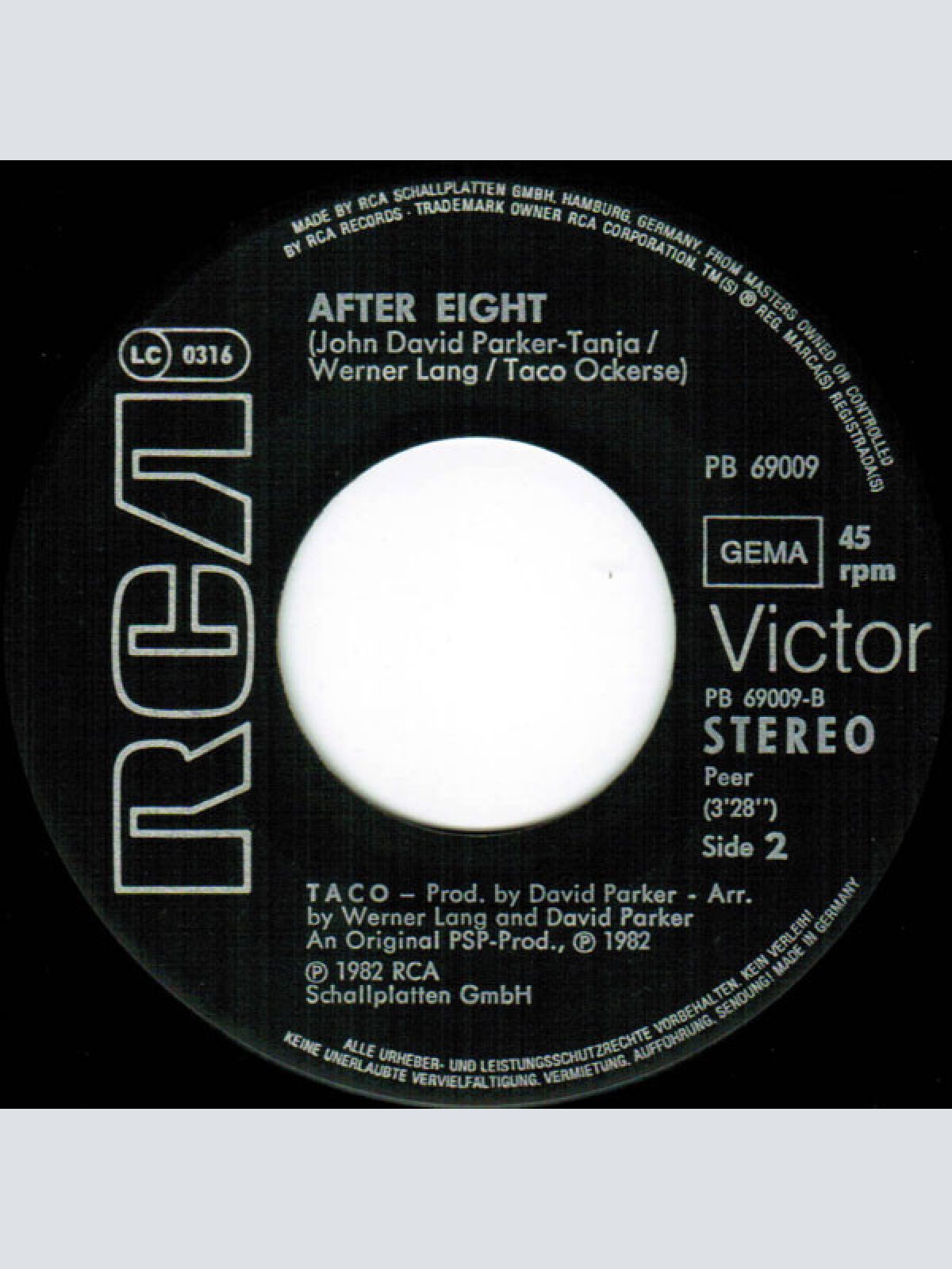 Vinyl / Taco - Singin' In The Rain