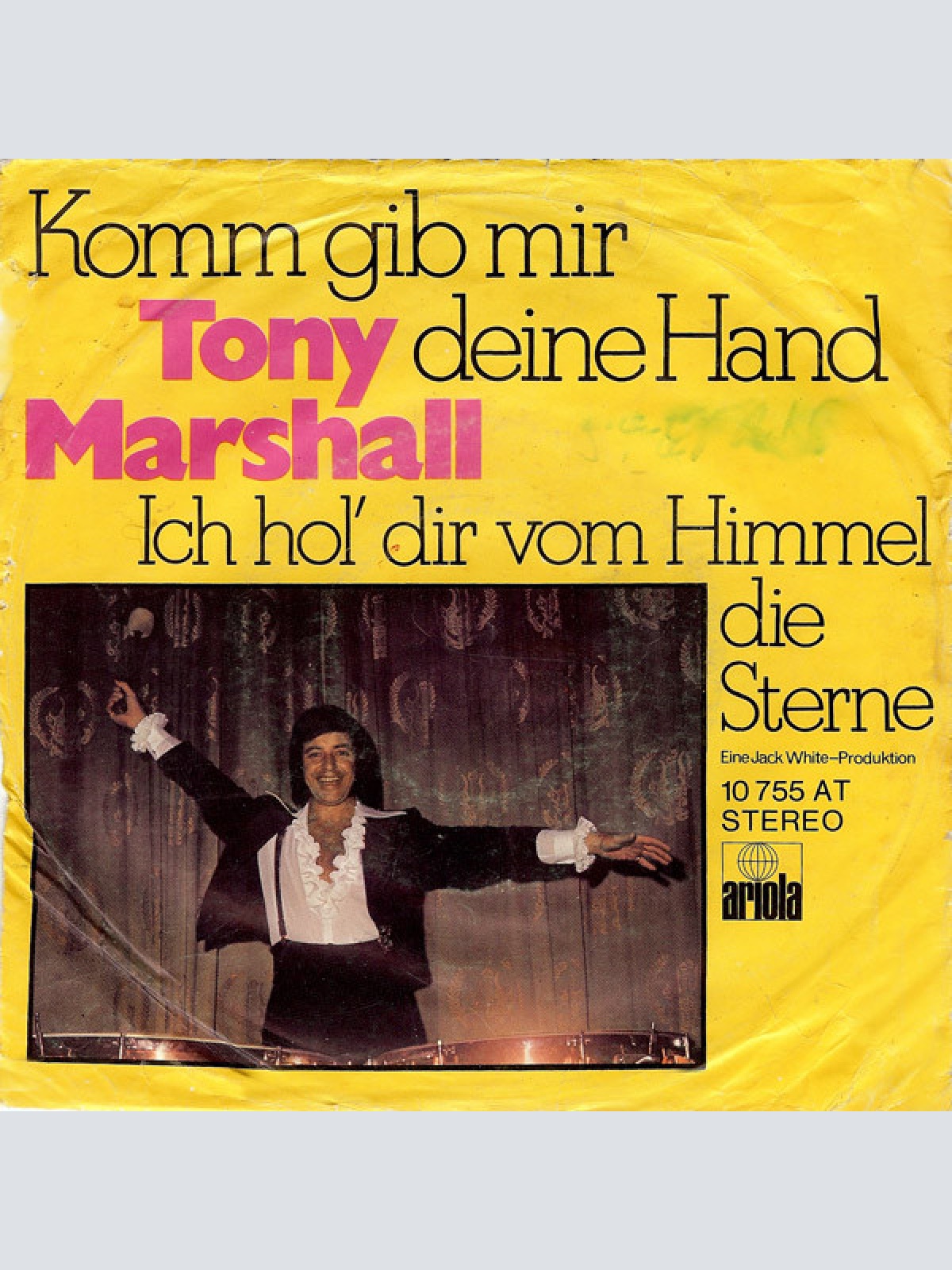 Vinyl / Tony Marshall - Komm Gib Mir Deine Hand