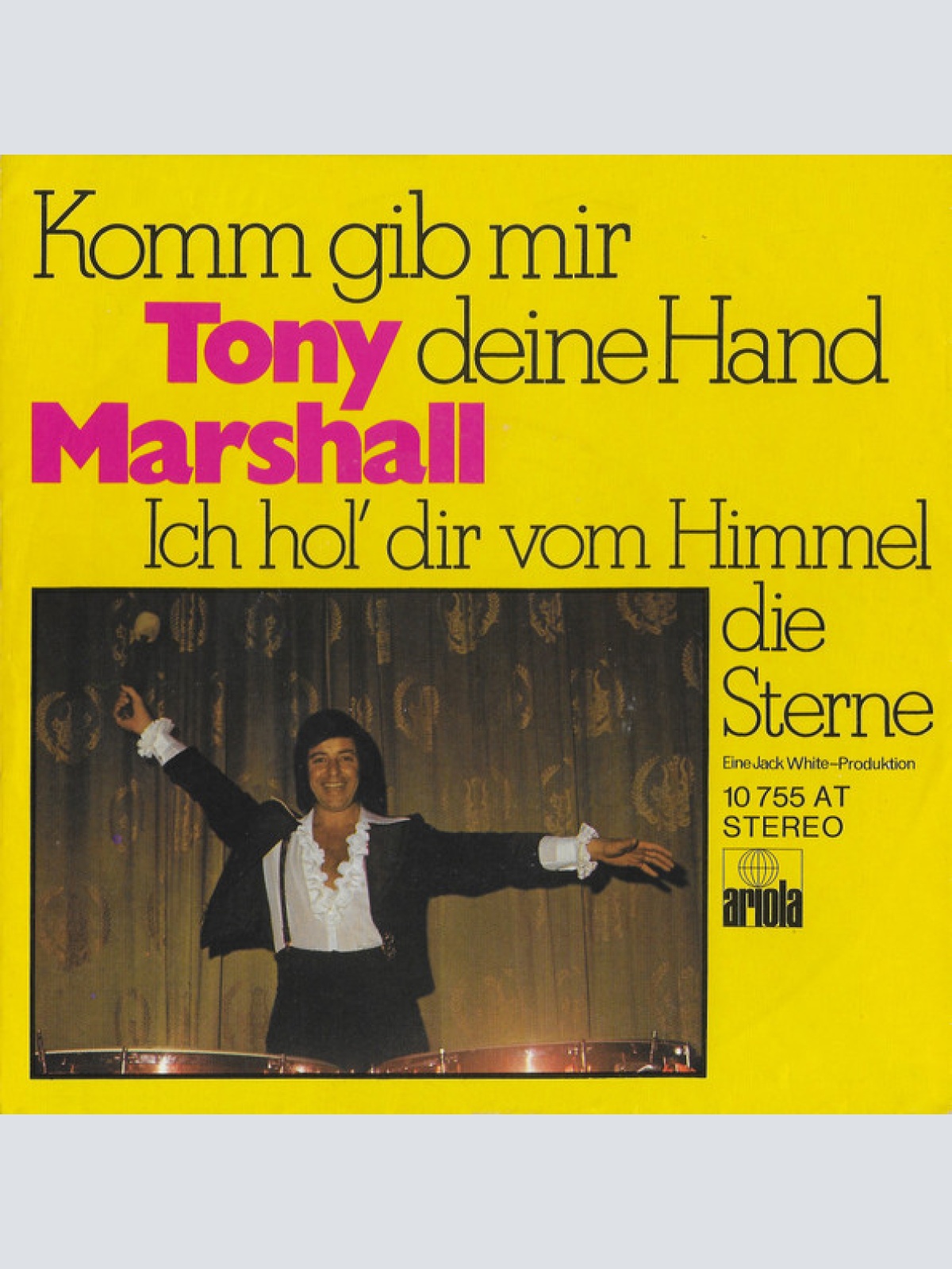 Vinyl / Tony Marshall - Komm Gib Mir Deine Hand