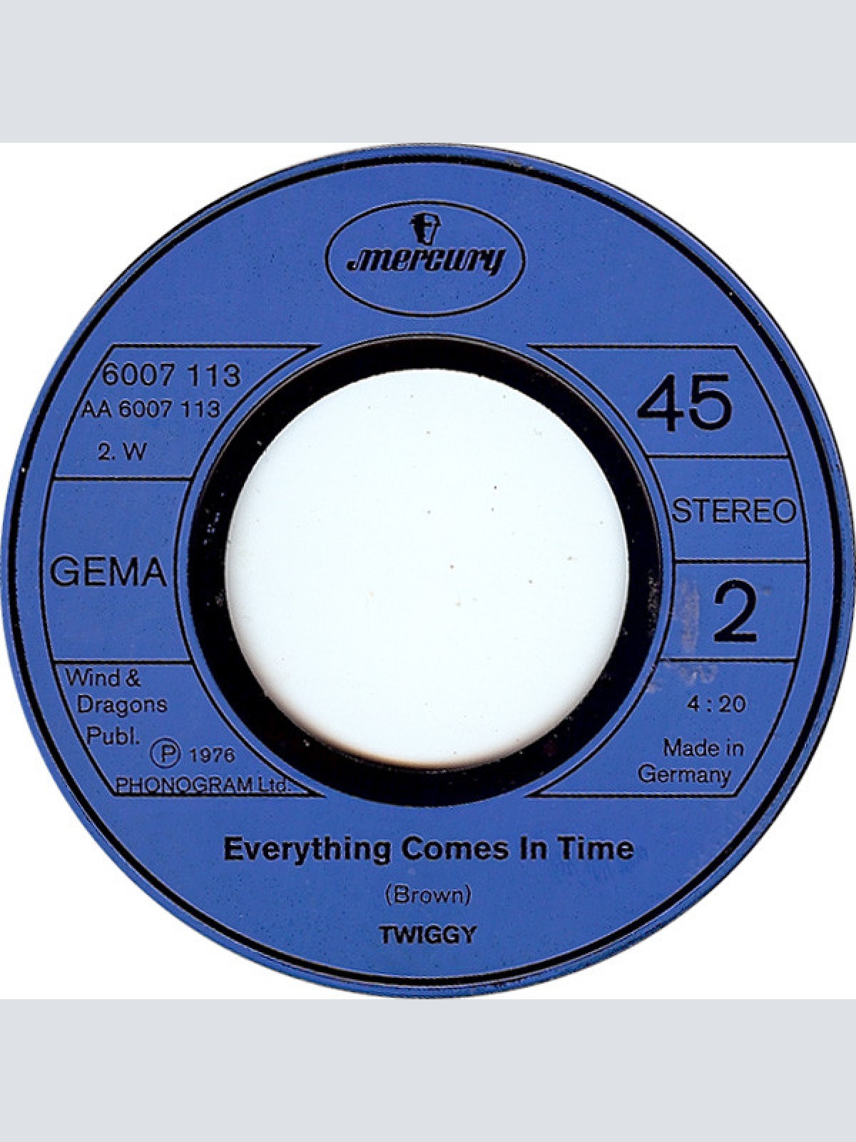 Vinyl / Twiggy (2) - Here I Go Again