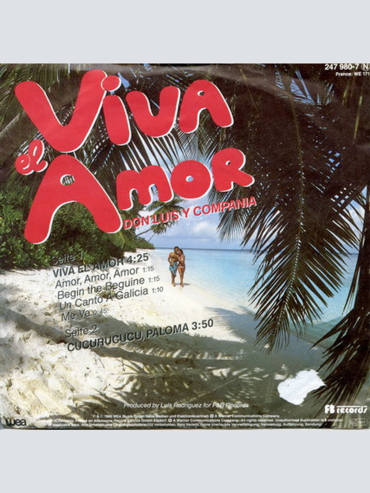 Vinyl / Don Luis Y Compania - Viva El Amor