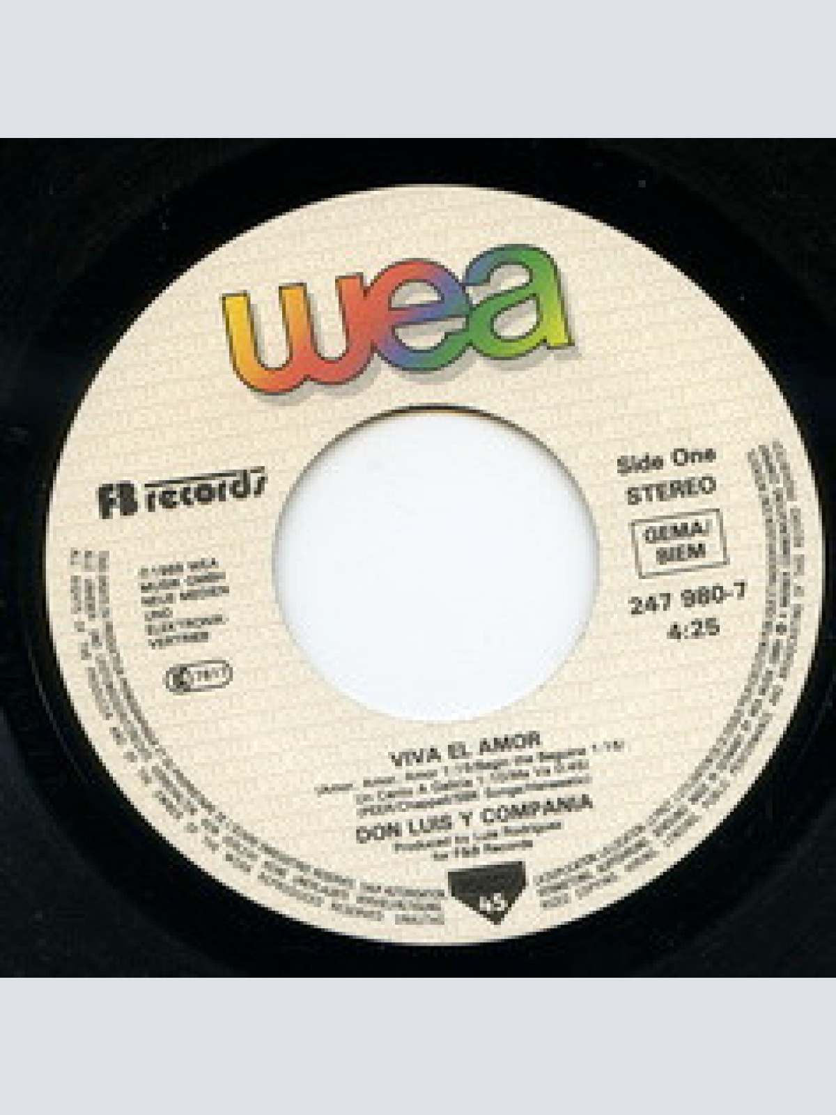 Vinyl / Don Luis Y Compania - Viva El Amor