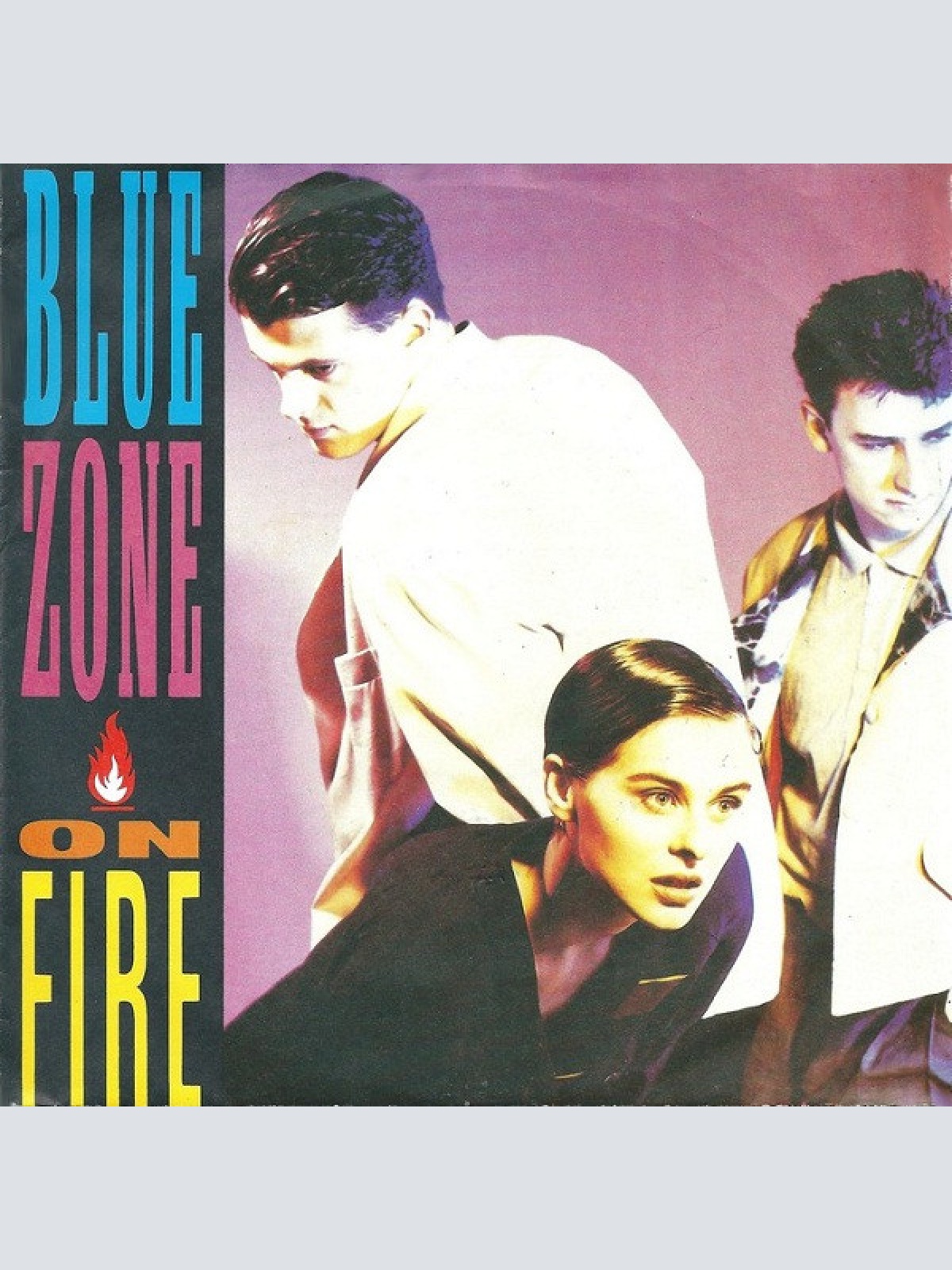 Vinyl / Blue Zone (4) - On Fire