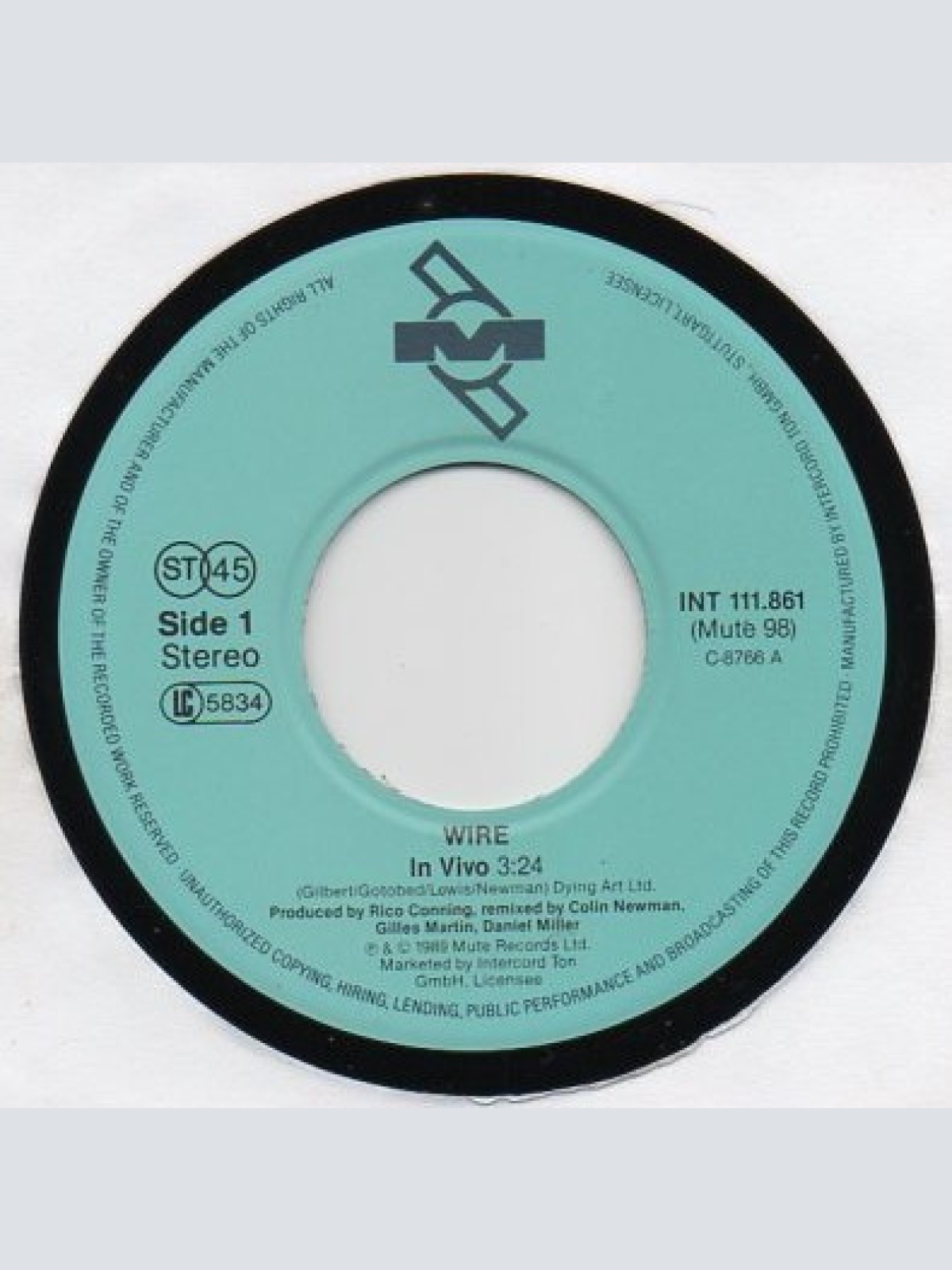 Vinyl / Wire - In Vivo