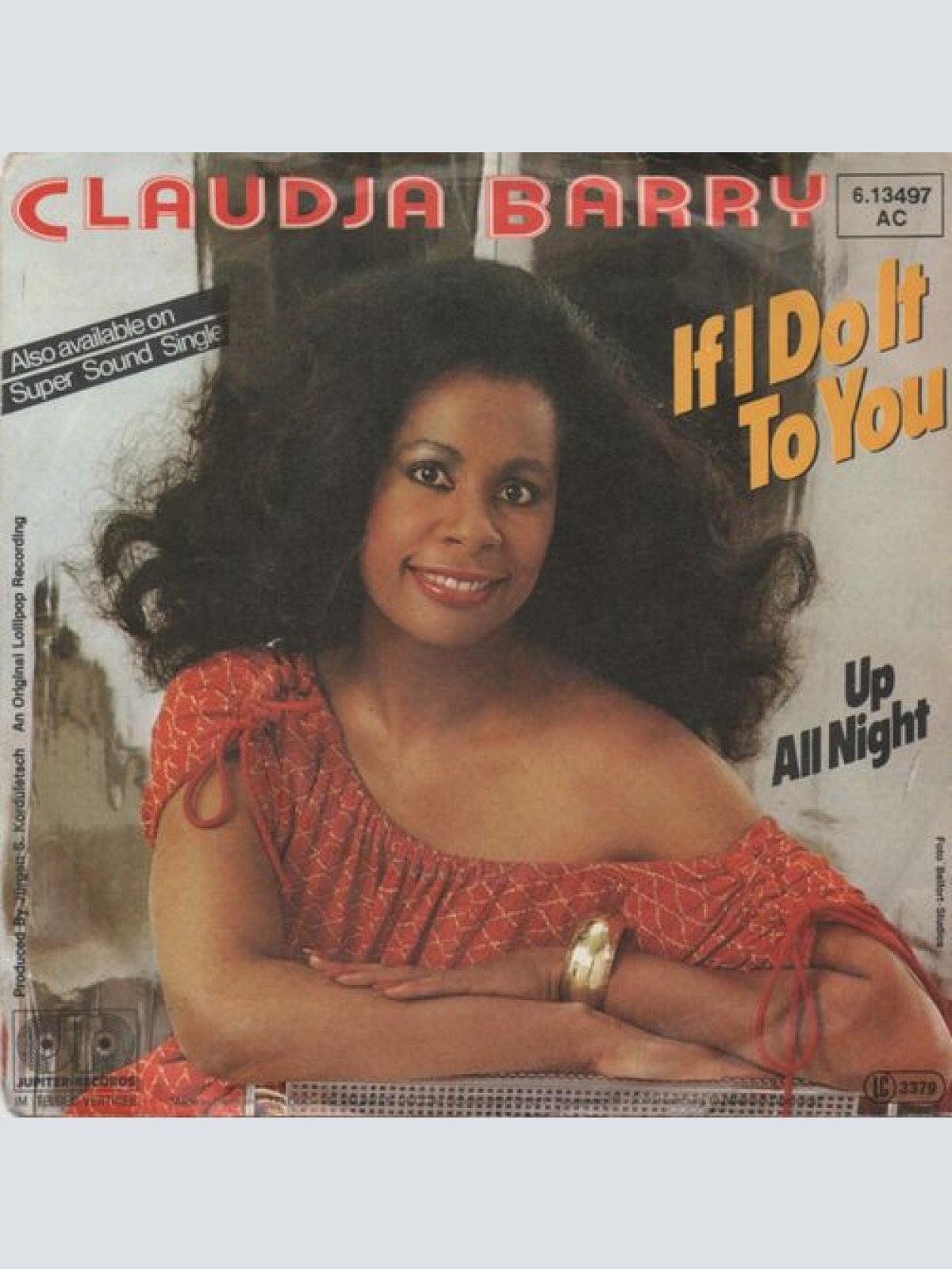 Vinyl / Claudja Barry - If I Do It To You