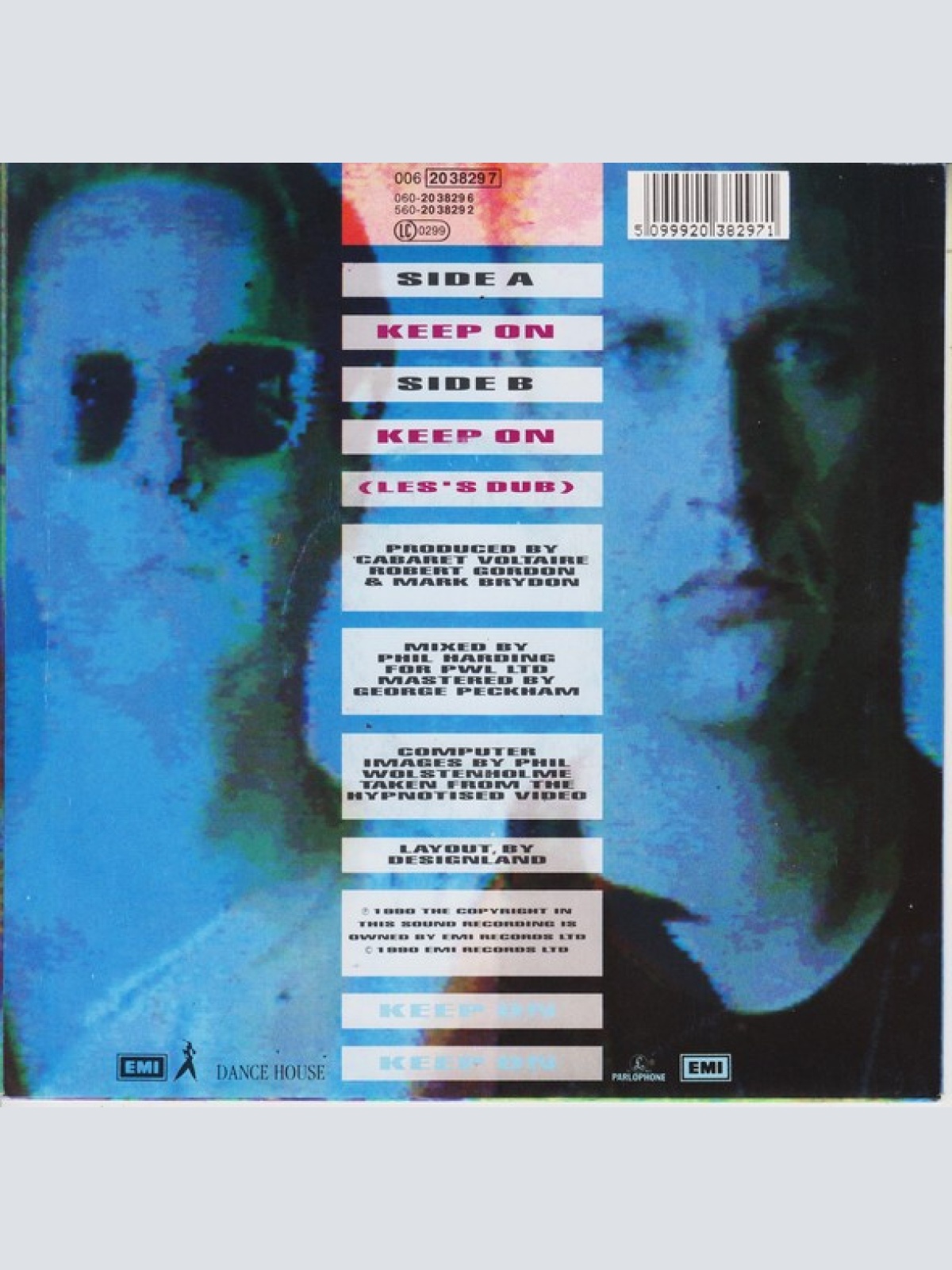 Vinyl / Cabaret Voltaire - Keep On