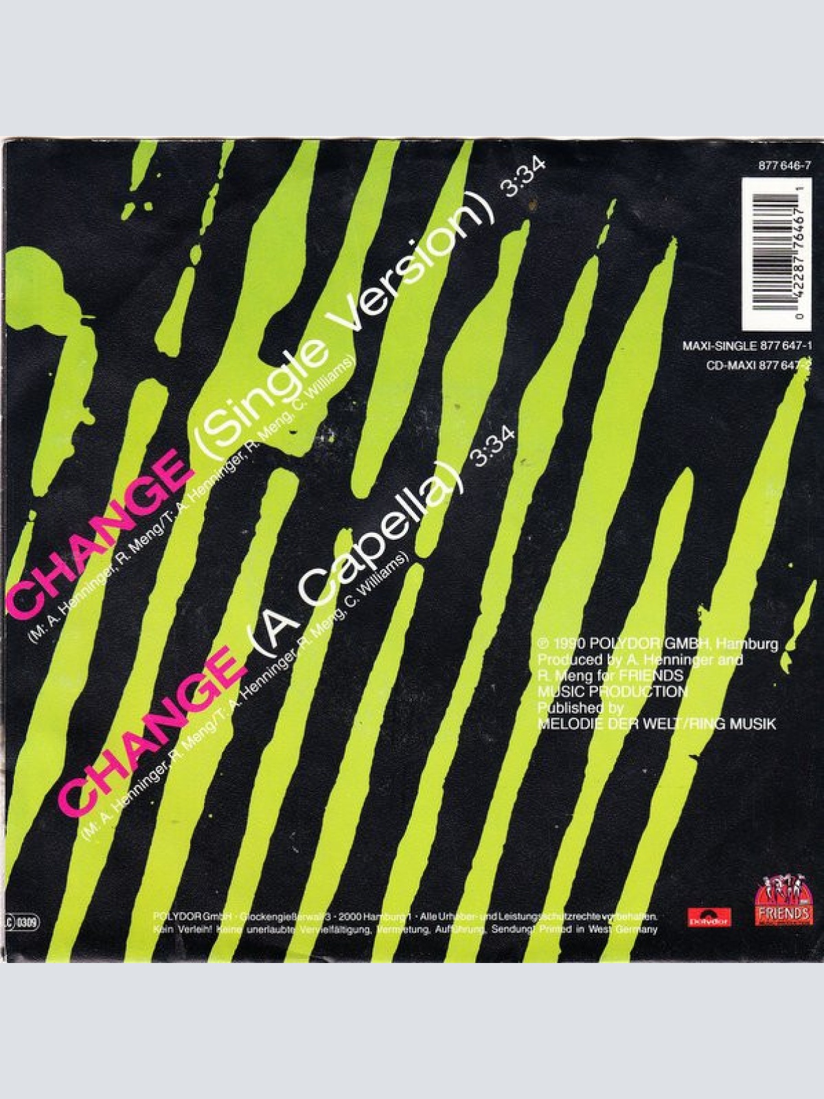 Vinyl / Cathie Williams - Change