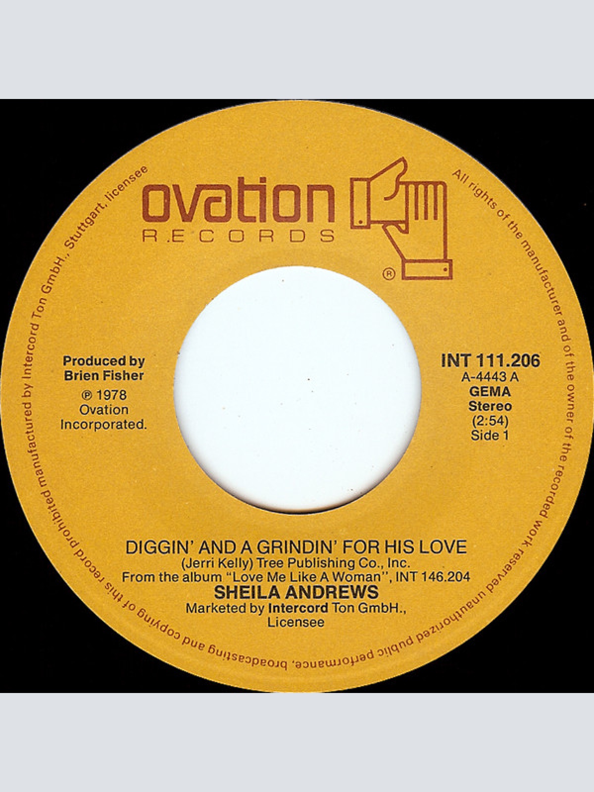 Vinyl / Sheila Andrews - Diggin' And Grindin' For His Love