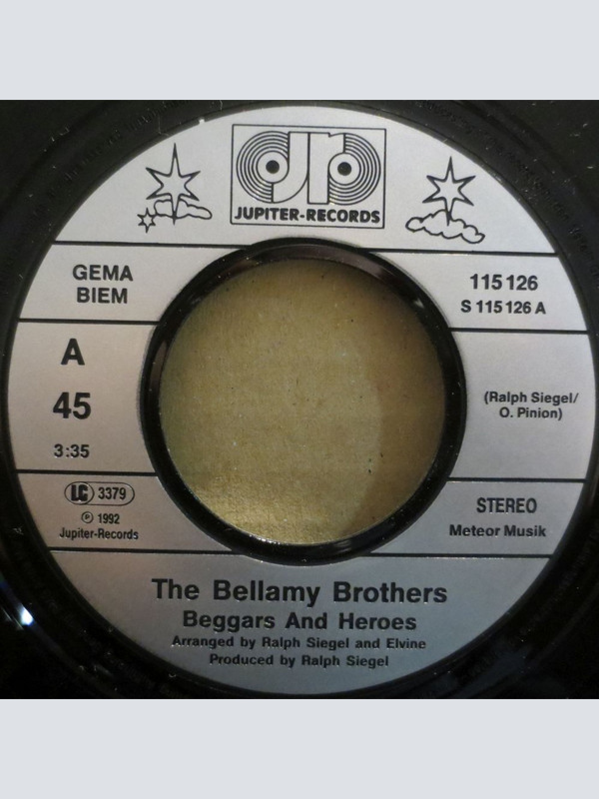 Vinyl / The Bellamy Brothers* - Beggars & Heroes