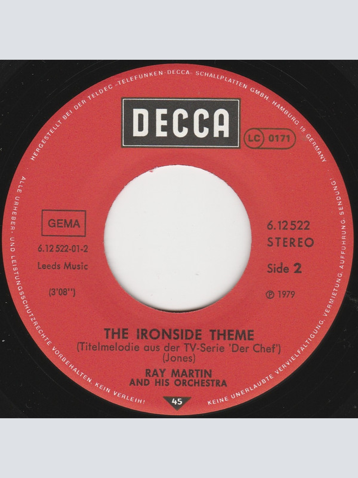 Vinyl / Ray Martin And His Orchestra - Van Der Valk / Der Chef